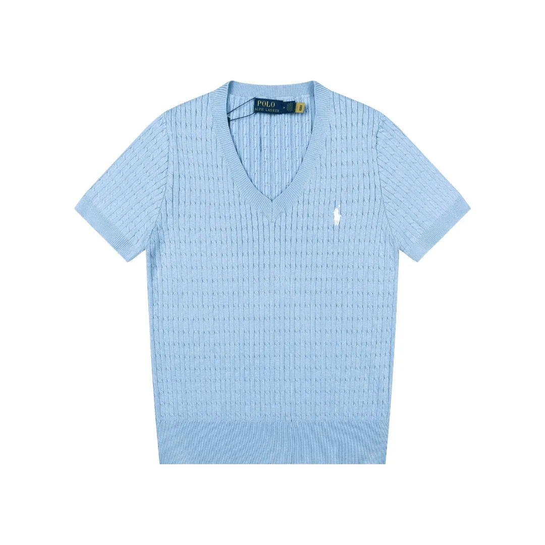 K 80 RALPH LAUREN V Classic T Versatile ：White Black Navy Blue Gray Purple Pink Red Light Blue Navy Blue Sizes：S M L XL ： ：
